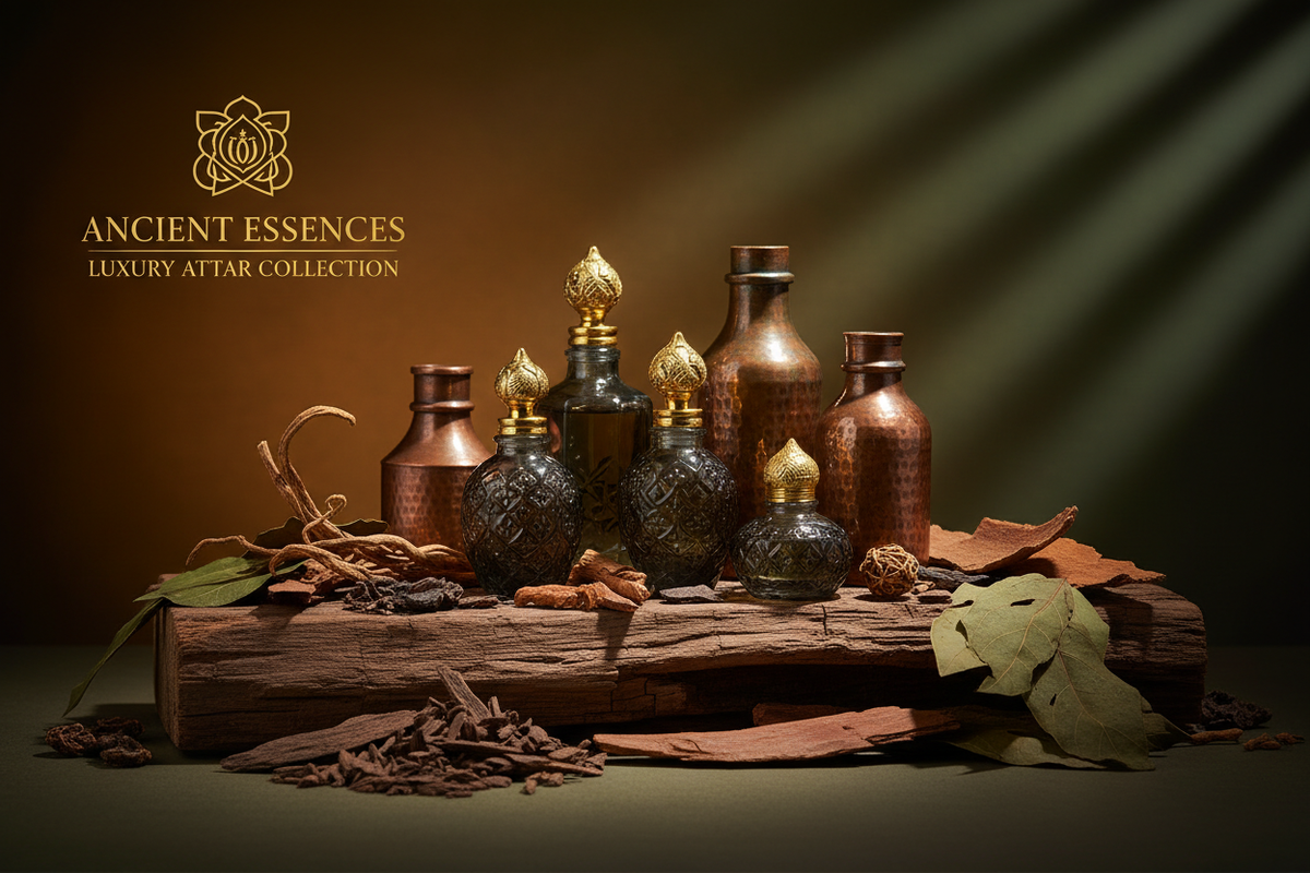 Earthy and Woody Attars Collection