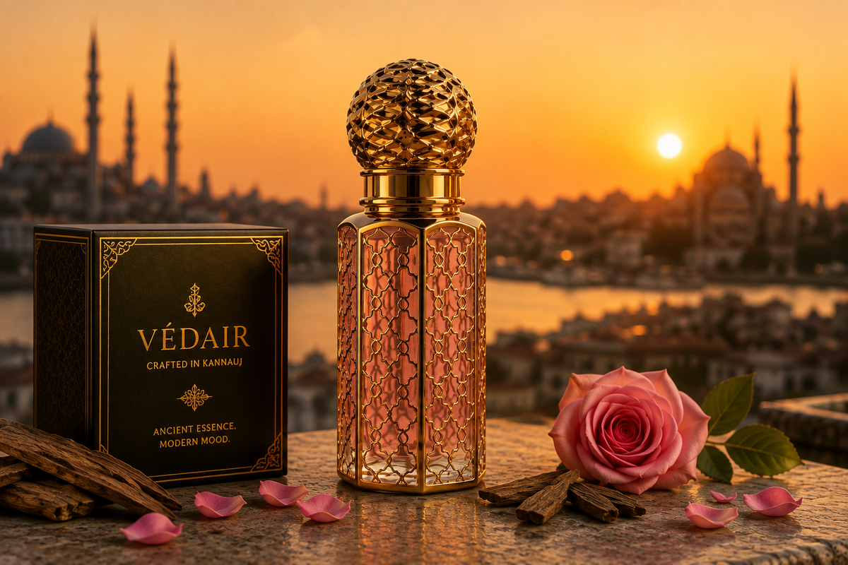 VEDAIR Rose Attar ( Gulab itar ) | Crafted in Kannauj