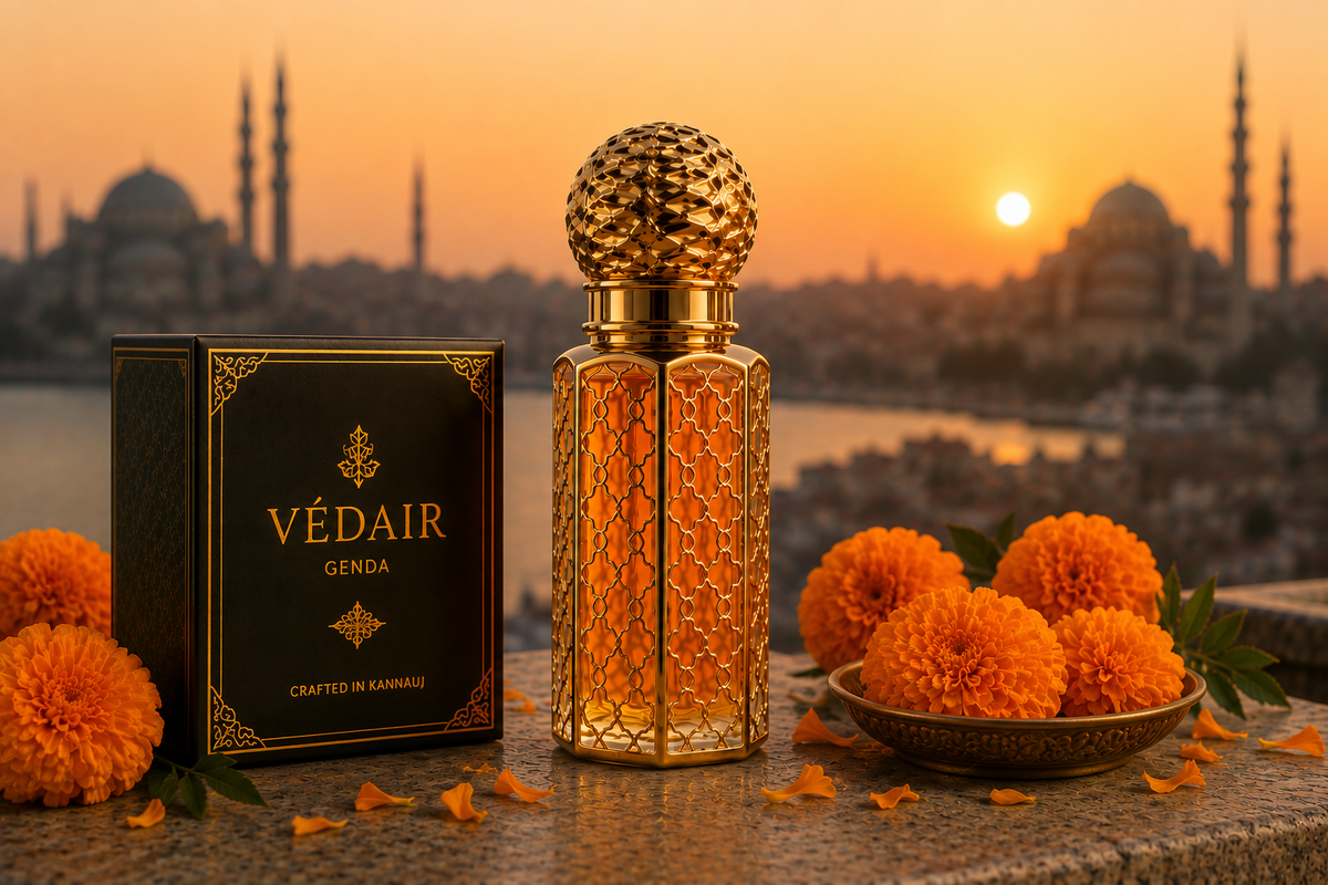VEDAIR Genda Attar ( Marigold itra )| Crafted in Kannauj