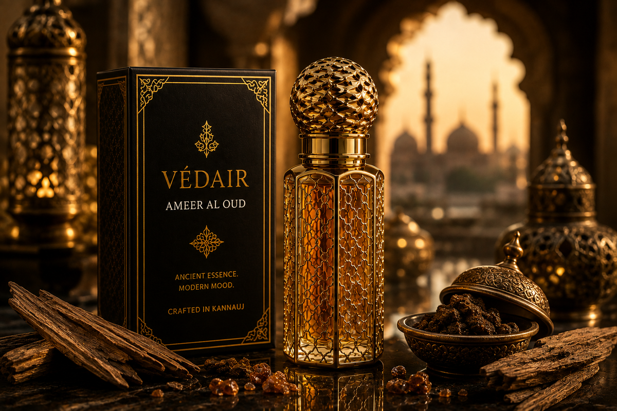 VEDAIR Ameer Al Oud Attar | Crafted in Kannauj